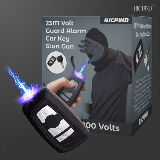 RICPIND 23M Volt Guard Alarm Car Key Stun Gun
