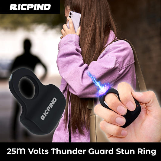 RICPIND 25M Volts Thunder Guard Stun Ring